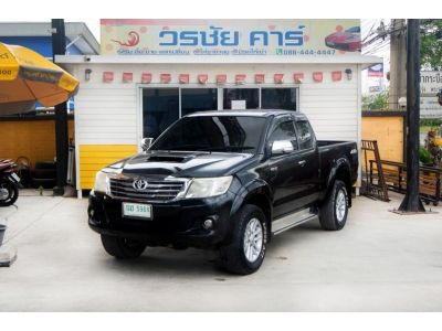 TOYOTA VIGO 2.5 E SMARTCAB PRERUNNER  ดีเชล  MT 2013 สีดำ