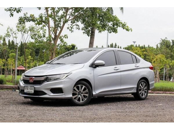 Honda City 1.5V Plus เกียร์ออโต้ ปี2017 สีบร์อนเงิน