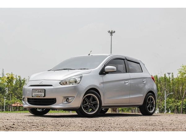 Mitsubishi Mirage 1.2Gls เกียร์ออโต้ ปี 2013 สีบร์อนเงิน