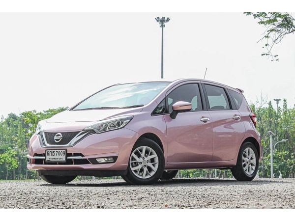 Nissan Note 1.2VL เกียร์ออโต้ ปี2017 สีชมพู Top