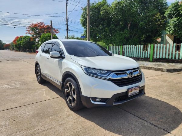 CRV Gen5 สีขาว รถปี 2019  2.4 EL AWD ขับเคลื่อน 4 ล้อ รุ่น Top เบนซิน 7 ที่นั่ง รูปที่ 0