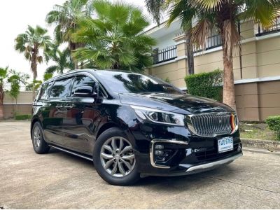 KIA GRAND CARNIVAL 2.2 EX  รถปี2020 จดปี2021 สีดำ รูปที่ 0