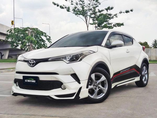 2018 Toyota CHR 1.8 Mid SUV ตัวท๊อป มือเดียว ชุดแต่ง medellista