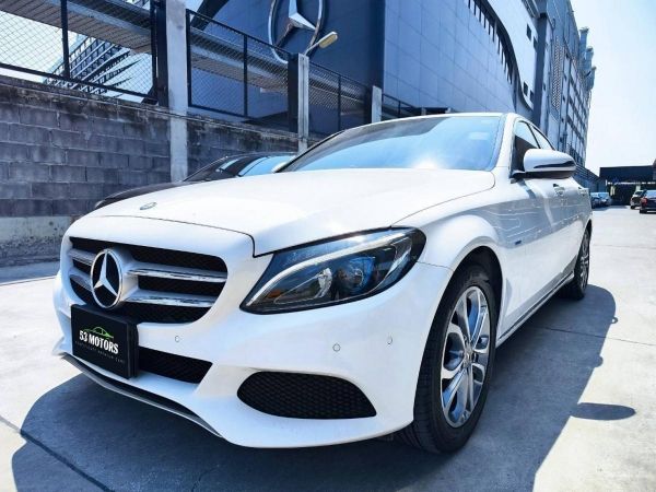 2017 Benz C350e 2.0 e Avantgarde Plugin Hybrid รถเก๋ง 4 ประตู รถบ้านแท้ราคาดีมาก