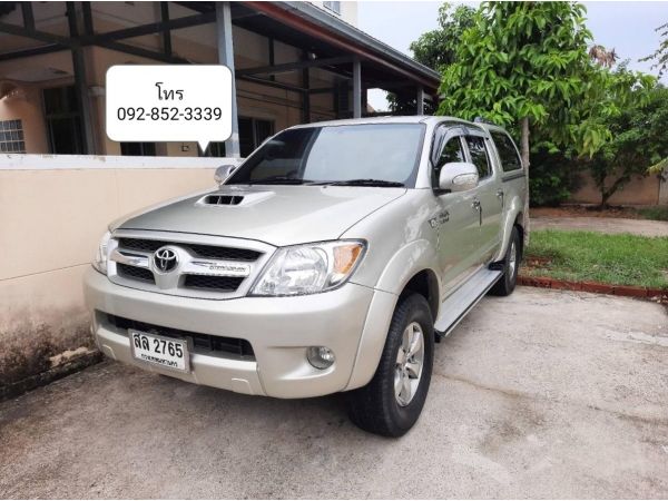 Vา€ Toyota Vigo 4ประตู  ปี2006 รถบ้านแท้ๆ สภาพดี ขับทางไกลได้สบายเลย  รถลำดับที่2 จากป้ายแดง ไมล์ 186,500 กม.พร้อมใช้งาน  เครื่องดี น้ำไม่ดัน ควันไม่ไหล ภายในสะอาด เบาะหนัง แผงประตูหุ้มหนังสวยๆ  กระจก