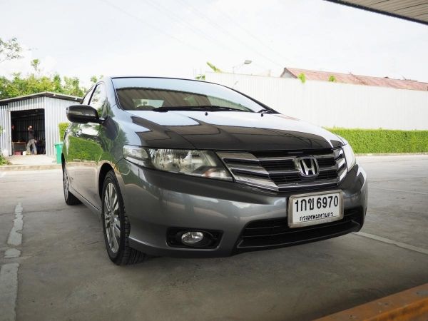 HONDA CITY 1.5SV เกียร์ออโต้ สีเทา MY2012