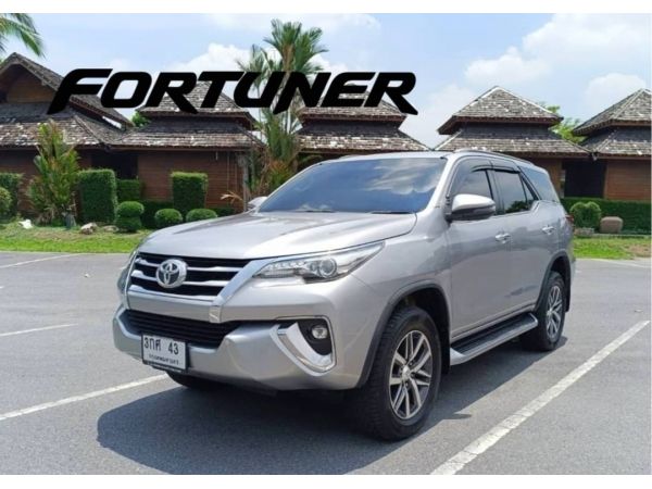 ปี2018 TOYOTA FORTUNER 2.4V A/T ดีเซล (3กศ43 กทม)