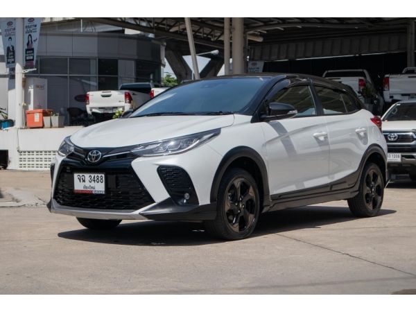 โตโยต้าชัวร์ ฟรีดาวน์ เลขไมล์ 8,xxx km.  Toyota Yaris 1.2 Sport Premium X-Urban  A/T ปี 2022 รูปที่ 0