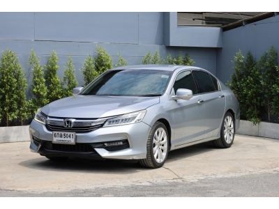 2018 HOND ACCORD 2.4EL NAVI TOP รถสวยมาก สภาพตรงปก ไมล์แท้ เช็คได้