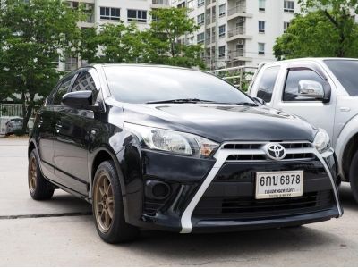 TOYOTA YARIS 1.2E เกียร์ออโต้ สีดำ MY2017 รูปที่ 0