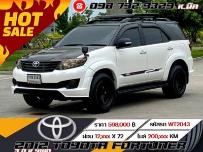 2012 TOYOTA FORTUNER 3.0 V 4WD