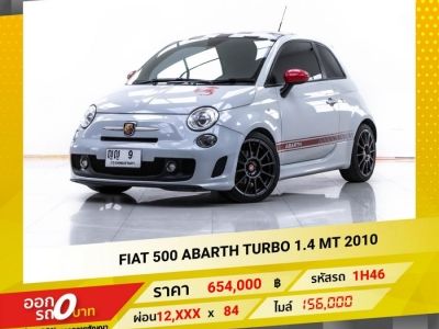 2010 FIAT 500 ABARTH TURBO 1.4