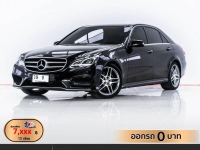 2014 MERCEDES-BENZ E-CLASS E300 AMG BLUETEC HYBRID (W212)   ผ่อน 7,219 บาท 12 เดือนแรก