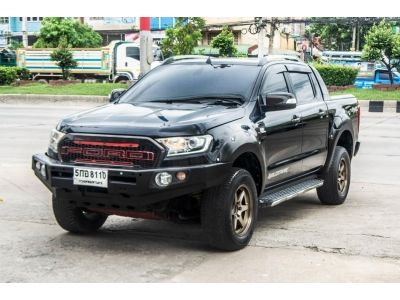 FORD RANGER 2.2 WLIDTRACK DOUBLECAB 4WD HI-RIDER  AT 2017 สีดำ