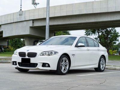 BMW 528i M Sport F10 TwinPower Turbo ปี 2016 สีขาว 108,xxx กม.