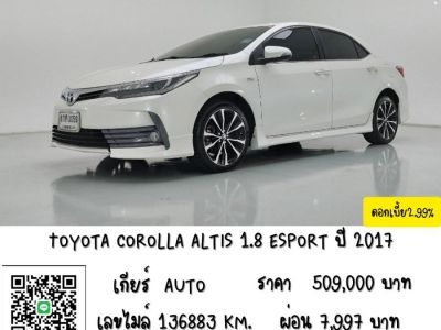 TOYOTA COROLLA ALTIS 1.8 ESPORT