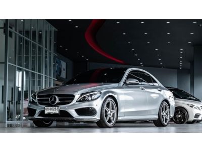 MERCEDES-BENZ C300 2.1 BLUETEC HYBRID AMG DYNAMIC W205 ปี 2017 สีเงิน