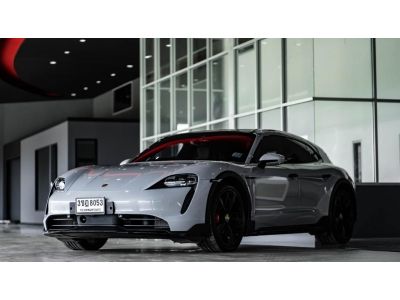 Porsche Taycan 4S Cross Turismo ปี 2022 สีขาวฟ้า รุ่น TOP OPTION
