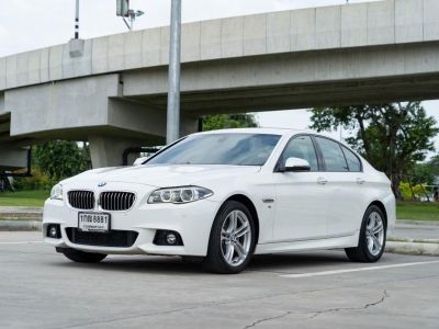 BMW 528i M Sport F10 TwinPower Turbo ปี 2016 สีขาว