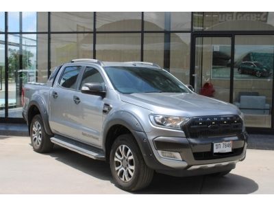 FORD  RANGER  2.2 HI-RIDER WILDTRAK ปี2017  สีเทา เกียร์ AT