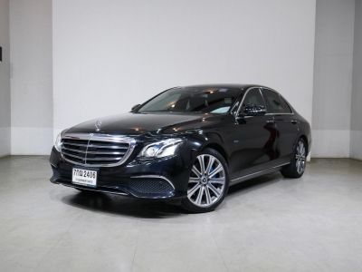 BENZ E350e 2.0 EXCLUSIVE (W213) ปี2018  สีดำ  เกียร์ AT