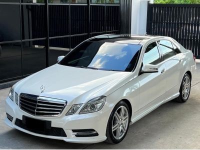 2013 Mercedes Benz E200 AMG หลังคาแก้วPanoramic วิ่ง 80000 KM.