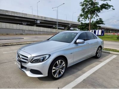 Benz C350e avantgarde W205 1ปี 2018 รถสวยไร้ริ้วรอย