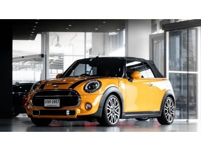 MINI COOPER S CONVERTIBLE F57 ปี 2017 สีส้มแท้