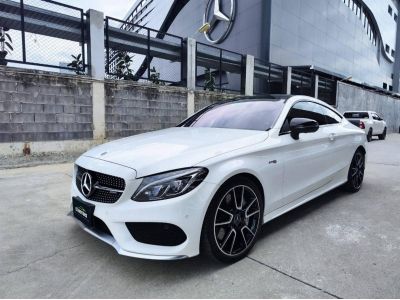 2018 Mercedes-Benz C43 3.0 AMG 4MATIC 4WD รถเก๋ง 2 ประตู รถสวยจัด ไมล์แท้ 2 หมื่น รูปที่ 0