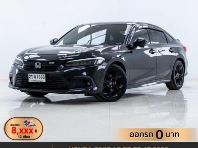 2022 HONDA CIVIC FE 1.5 RS ผ่อน  8,484 บาท 12เดือนแรก