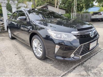 2017 TOYOTA CAMRY 2.5 HV PREMIUM auto สีดำ รถสวยตรงปก ฟรีดาวน์ รูปที่ 0