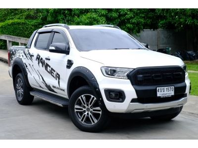 Ford ranger wildtrak 2.0 turbo ขับ 2 ปี2020 สีขาว เกียร์ธรรมดา ดีเซล