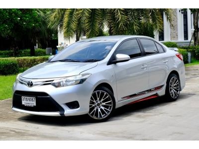 Toyota Vios 1.5J เครื่องยนต์: เบนซิน เกียร์:AT  ปี: 2014 สี: เทา  ไมล