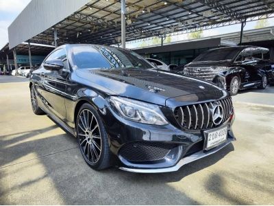 2016 BENZ C250 COUPE AMG  Dynamic สีดำ