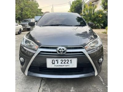 รถบ้าน Yaris 2014 1.2G สีเทาตัวท็อป