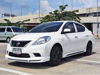 2013 Nissan Almera 1.2V AT โคตรประหยัด E20 ได้ เดิมๆ มือเดียว วิ่งน้อย เหมือนได้ป้ายแดง รูปที่ 0