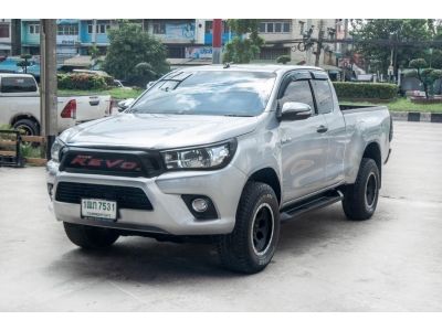 TOYOTA HILUX  REVO  2.4 E SMARTCAB PRERUNNER  ดีเชล  MT 2015 สีเทา รูปที่ 0