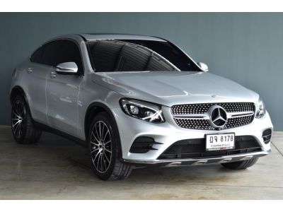 Benz GLC 250d AMG Coupe 2017 สีบรอนซ์ เบาะหนังสีน้ำตาล มือเดียว รูปที่ 0