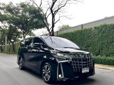 TOYOTA ALPHARD 2.5 SC PACKAGE  MNC TOP ปี18 สีดำ