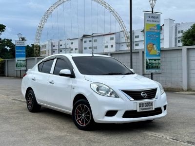 NISSAN ALMERA 1.2 ES ปี 2012 รถมือเดียวป้ายเเดง