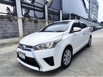 2017 TOYOTA YARIS ECO 1.2 G TOP สุด สีขาว วิ่งน้อย 10X,XXX KM.