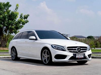 MERCEDES BENZ C300 Bluetec Hybrid Estate AMG Dynamic โฉม W205 ปี 2015