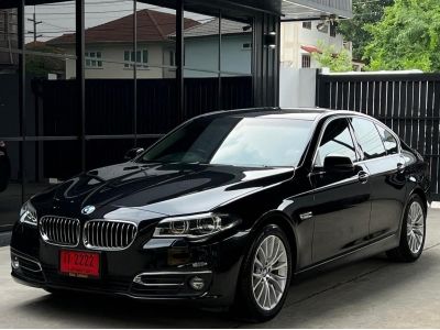 BMW 528I luxury 3จอ LCI มือเดียวป้ายแดง ปี2015 วิ่ง100000KM.