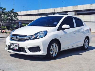 2019 Honda BRIO 1.2 Amaze V รถเก๋ง 4 ประตู โฉมปัจจุบัน มือเดียว ใช้น้อยมาก