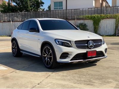 BENZ GLC43 Coupe AMG ปี 2018  สีขาว