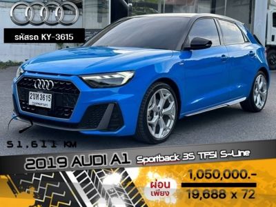 2019 AUDI A1 Sportback 35 TFSI S-Line