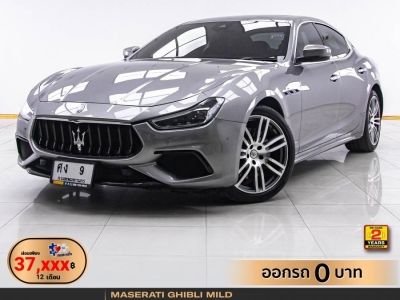 2022 MASERATI GHIBLI MILD HYBRID GRANSPORT 2.0    ผ่อน 37,543 บาท 12 เดือนแรก