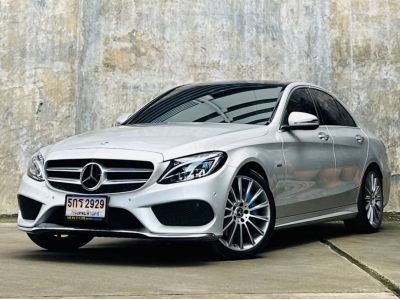 2018 BENZ C350e AMG DYNAMIC โฉม W205 เพียง 80,000 กิโล รูปที่ 0