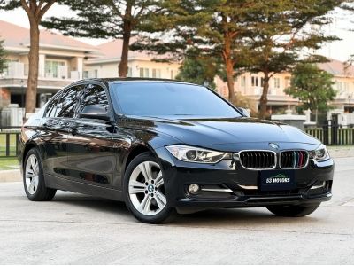 BMW 320d Sport รุ่น Top ปี 2014 รหัส F30 ดีเซลล้วน ใช้น้อย ออฟชั่นเต็ม จอใหญ่ Navigator ภายในแดง