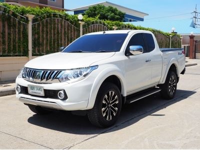 MITSUBISHI TRITON ALL NEW MEGA CAB 2.4 GLS Ltd Plus ปี 2016 เกียร์MANUAL 6 SPEED สภาพนางฟ้า